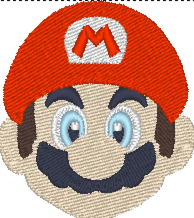 Patch Mario Bros (Moyen (4'' x 4''), 1)