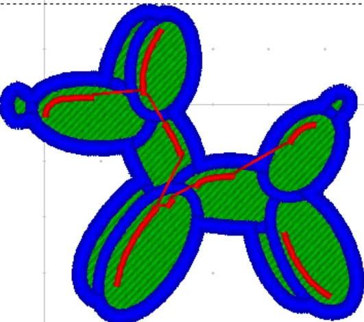 Patch Chien ballon