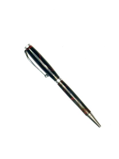 Stylo en acrylique Noir et rouge – Image 2